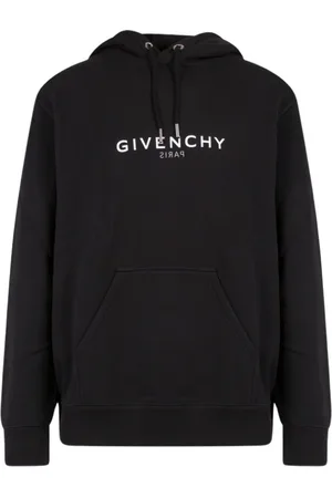 Givenchy Sweatshirts & Hoodies, Heren, Zwart, 2Xs, Katoen, Reverse Hoodie