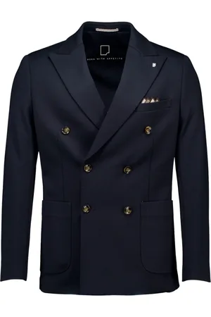 Born with Appetite Jassen, Heren, Blauw, S, Blazer
