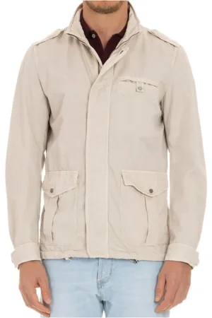 HERNO Jassen, Heren, , M, Katoen, Field Jacket