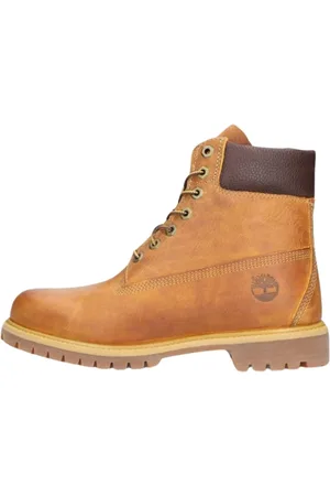 Timberland Schoenen, Heren, Bruin, 44 EU, Leer, Premium Heritage 15 cm Veterschoenen