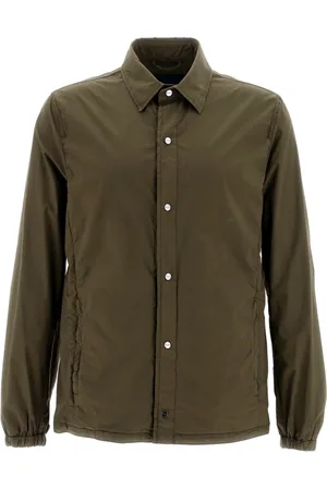 HERNO Overhemden, Heren, Groen, L, Colletto Camicia Shirt