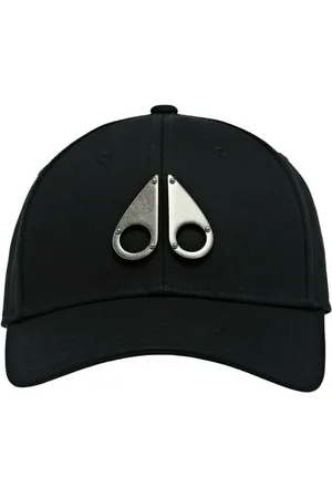 Moose Knuckles Accessoires, Heren, Zwart, ONE Size, Katoen, Icon Cap
