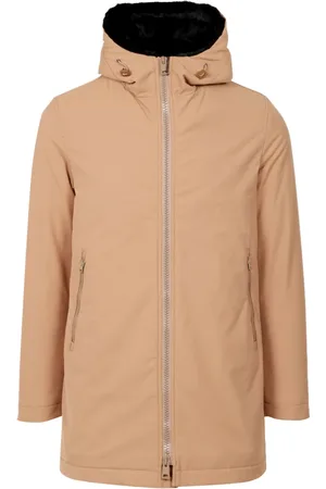 HERNO Mantels, Heren, Bruin, S, Polyester, Parka