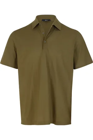 HERNO Tops, Heren, Groen, XL, Poloshirt