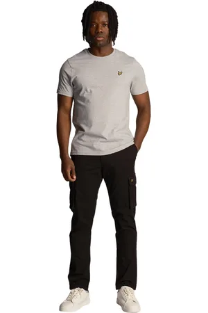 Lyle & Scott Broeken, Heren, Zwart, W32 L34, Katoen, Cargo Broek