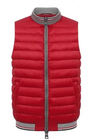 HERNO Jassen, Heren, Rood, L, Stijlvolle Vest