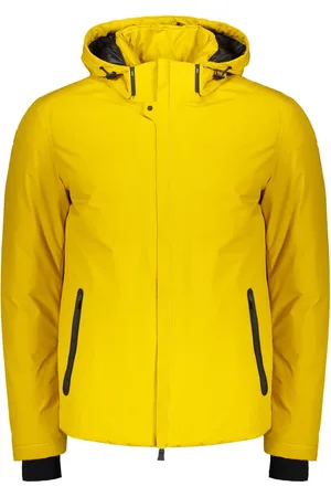 HERNO Jassen, Heren, Geel, XL, Polyester, Donzen jas met capuchon