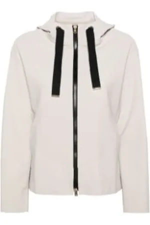HERNO Sweatshirts & Hoodies, Dames, , 2Xs, Zip-through Hoodie