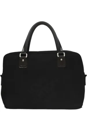 LOUIS VUITTON Pre-owned, Dames, Zwart, ONE Size, Pre-owned Canvas briefcases