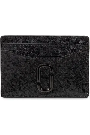Marc Jacobs Accessoires, Dames, Zwart, ONE Size, Leer, Utility Snapshot DTM Kaarthouder