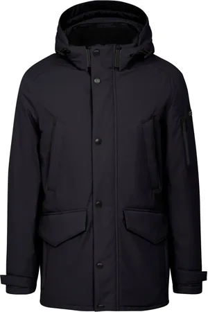 Bugatti Jassen, Heren, Blauw, M, Stijlvol Blauw Jack