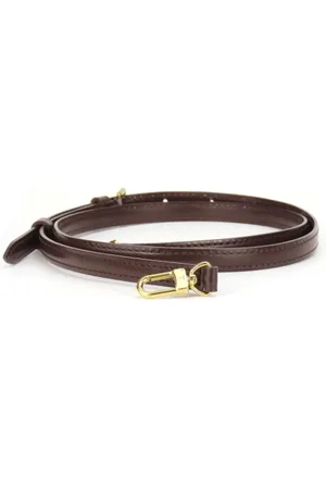 LOUIS VUITTON Pre-owned, Dames, Bruin, ONE Size, Leer, Pre-owned Leather belts