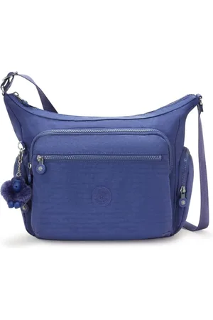 Kipling Tassen, Dames, Blauw, ONE Size, Schoudertas Gabbie met meerdere zakken
