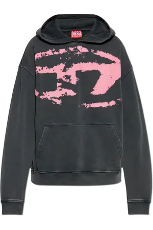 Diesel Sweatshirts & Hoodies, Heren, Grijs, L, Katoen, Sweatshirt S-Boxt