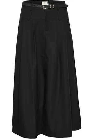 Kaffe Rokken, Dames, Zwart, L, Polyester, Kalissi Rok