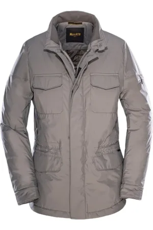 MOORER Jassen, Heren, Grijs, 4Xl, Polyester, Safarijas