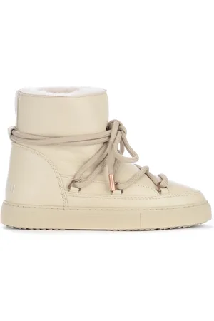 INUIKII Schoenen, Dames, , 39 EU, Leer, Classic Cream Nappa Boots
