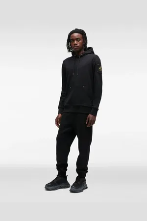 Moose Knuckles Sweatshirts & Hoodies, Heren, Zwart, S, Gold Martense Hoodie