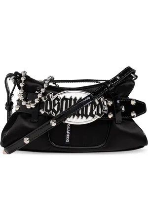 Dsquared2 Tassen, Dames, Zwart, ONE Size, Leer, Schoudertas