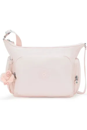 Kipling Tassen, Dames, Roze, ONE Size, Lichtgewicht Schoudertas met Meerdere Zakken