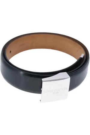 LOUIS VUITTON Pre-owned, Dames, Zwart, ONE Size, Leer, Pre-owned Leather belts