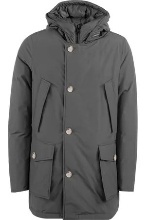 Woolrich Mantels, Heren, Grijs, M, Katoen, Arctic Parka