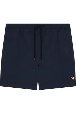 Lyle & Scott Badkleding, Heren, Blauw, XS, Nylon, Sporty Zwemshorts