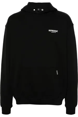 Represent Sweatshirts & Hoodies, Heren, Zwart, XL, Katoen, Owners Club Hoodie