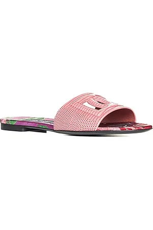 Dolce & Gabbana Schoenen, Dames, Roze, 36 EU, Stijlvolle Slides voor Dagelijks Comfort