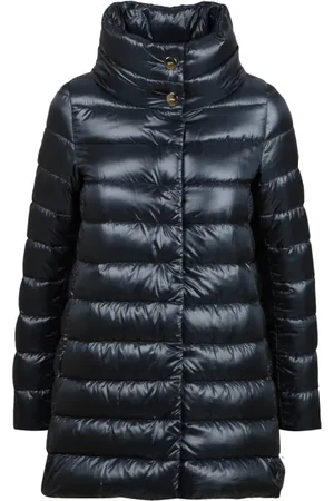 HERNO Jassen, Dames, Blauw, 2Xl, Nylon, Amelia Donsjas