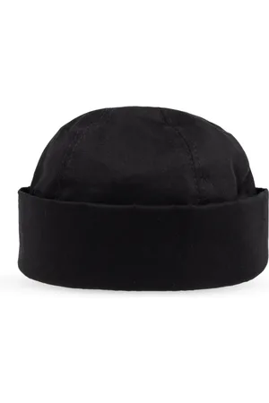 Moschino Accessoires, unisex, Zwart, ONE Size, Katoen, Katoenen pet met logopatch