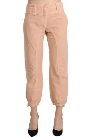 ERMANNO SCERVINO Broeken, Dames, , S, Katoen, Chique Cropped Broek