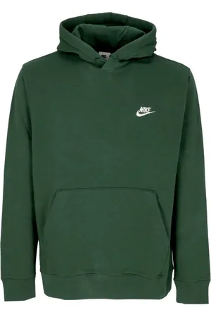 Nike Sweatshirts & Hoodies, Heren, Groen, S, Katoen, Club Fleece Hoodie Sweatshirt