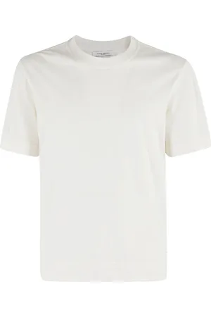 Paolo Pecora Tops, Heren, Wit, M, Jersey T-shirt