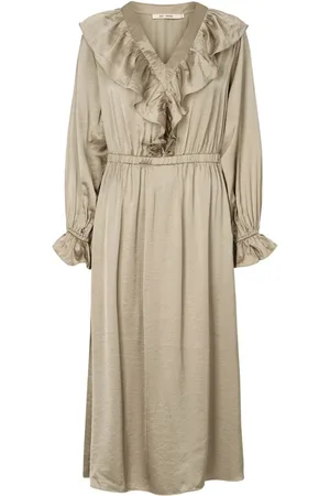 RUE de FEMME Kleedjes, Dames, , S, Polyester, Bohemia Jurk met Romantische Details