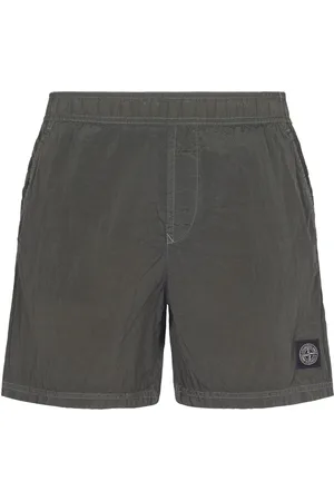 Stone Island Korte broeken, Heren, Groen, M, Nylon, Casual Cargo Broek