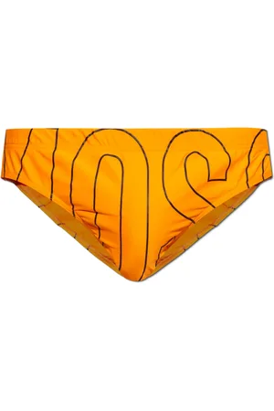 Moschino Badkleding, Heren, Oranje, XS, Zwembroek