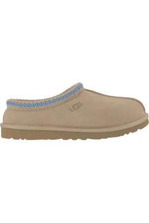 UGG Schoenen, Heren, , 42 EU, Suède, Suède Leren Geborduurde Pantoffels