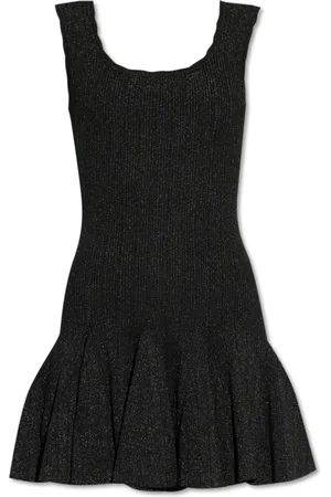 LOVESHACKFANCY Kleedjes, Dames, Zwart, M, Jurk Maryanne