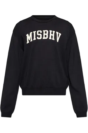 MISBHV Truien, Heren, Zwart, L, Katoen, Trui met logo