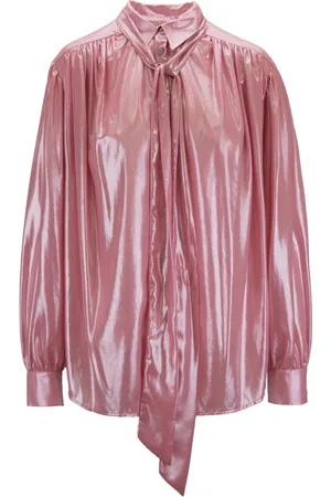 ANIYE BY Blouses & Shirts, Dames, Roze, S, Polyester, Damesknoopshirt