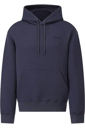 Mackage Sweatshirts & Hoodies, Heren, Blauw, 2Xl, Hoodie Krystian met Logo