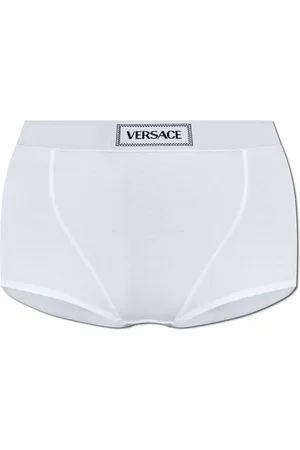 VERSACE Ondergoed, Dames, Wit, M, Katoen, Katoenen boxershorts