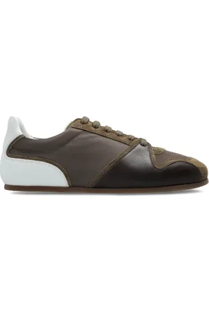 Moschino Schoenen, Heren, Bruin, 41 EU, Leren sneakers