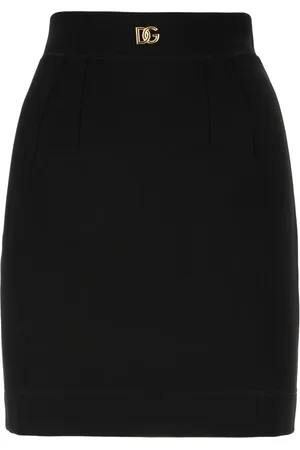 Dolce & Gabbana Rokken, Dames, Zwart, 2Xs, Elegante Gonne Jurk voor Vrouwen