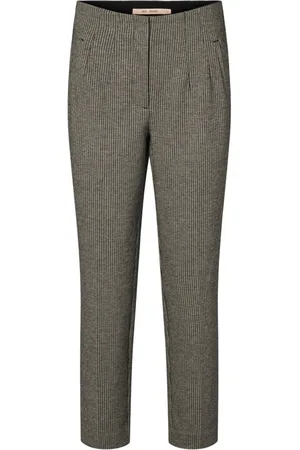 RUE de FEMME Broeken, Dames, Grijs, XS, Elegante Oester Grijs Broek Broek