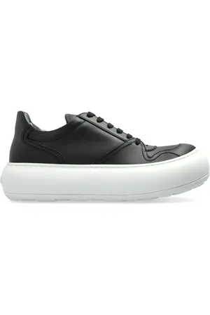 Moschino Schoenen, Heren, Zwart, 41 EU, Leer, Leren sneakers