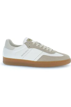 Woolrich Schoenen, Heren, , 44 EU, Suède, Leren en suède sneakers