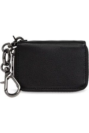 YOHJI YAMAMOTO Accessoires, unisex, Zwart, ONE Size, Leer, Sleuteletui