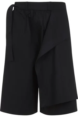 CRAIG GREEN Korte broeken, Heren, Zwart, S, Katoen, Zwarte Katoenen Bermuda Shorts